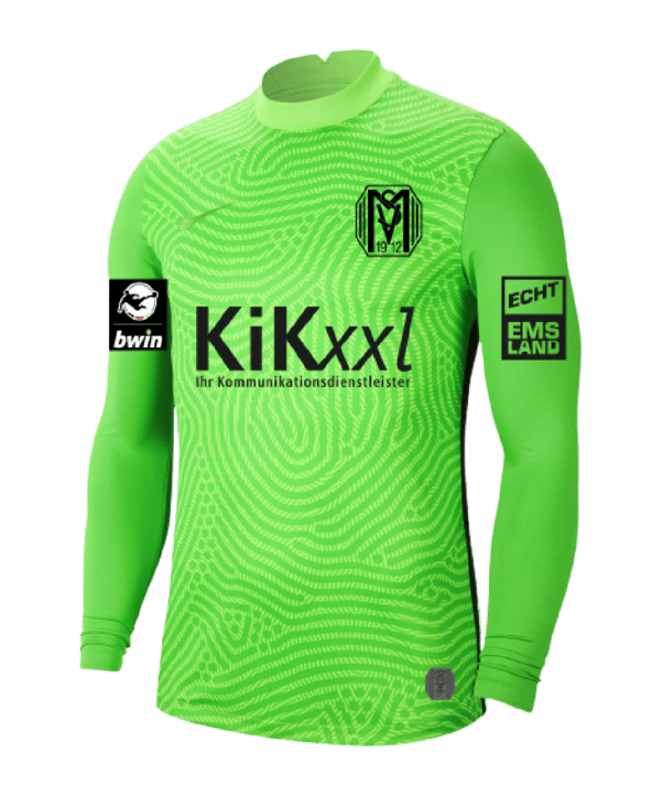 Nike SV Meppen Torwarttrikot 2021/2022 Kids Grün F398 - gruen
