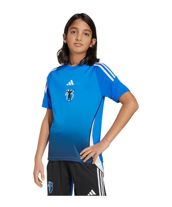 adidas Jude Bellingham Training Trikot Kids Blau - blau