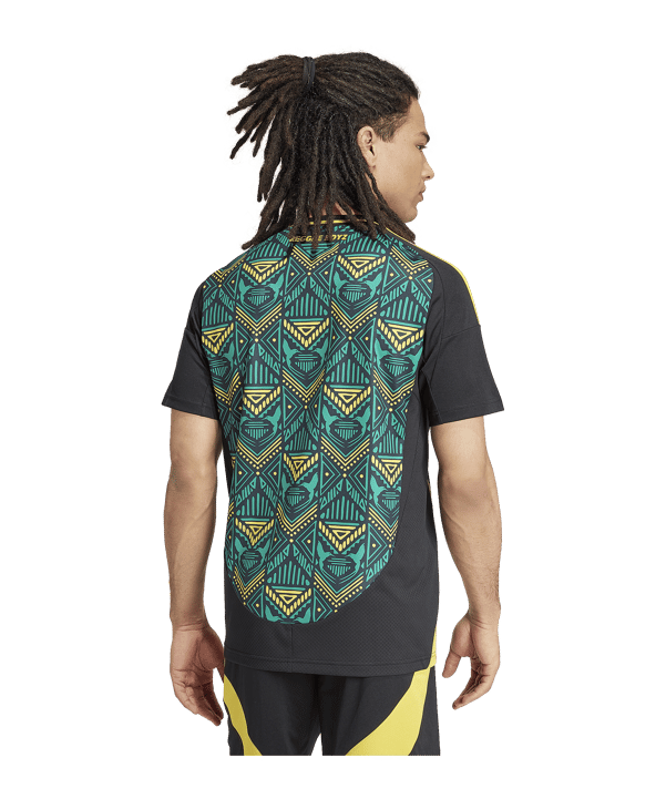 adidas Jamaica Trikot Away 2024 Schwarz - schwarz