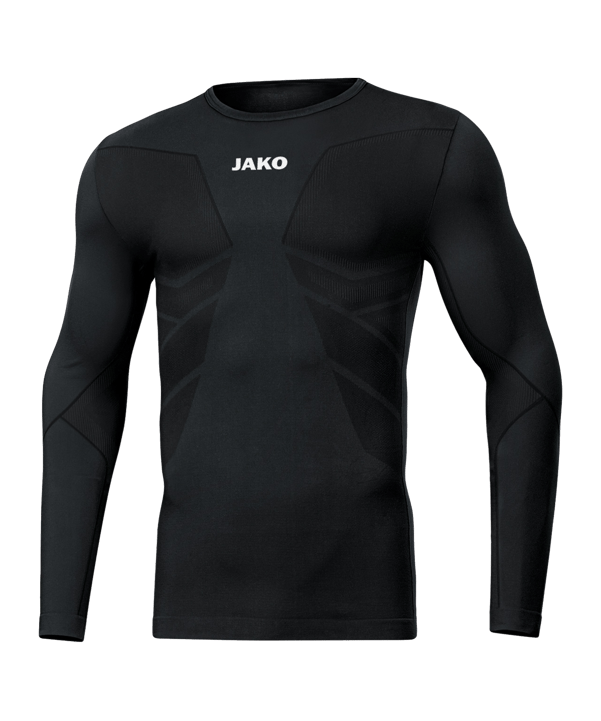 JAKO Comfort Recycelt langarm Schwarz F800 - schwarz