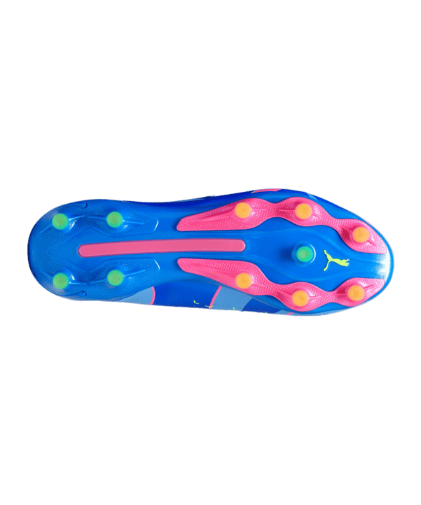 PUMA KING Ultimate Energy FG/AG Blau Pink F01 - blau