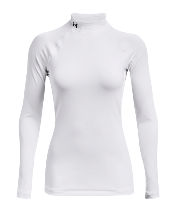 Under Armour Cg Auth. Mock Sweatshirt Damen F100 - weiss
