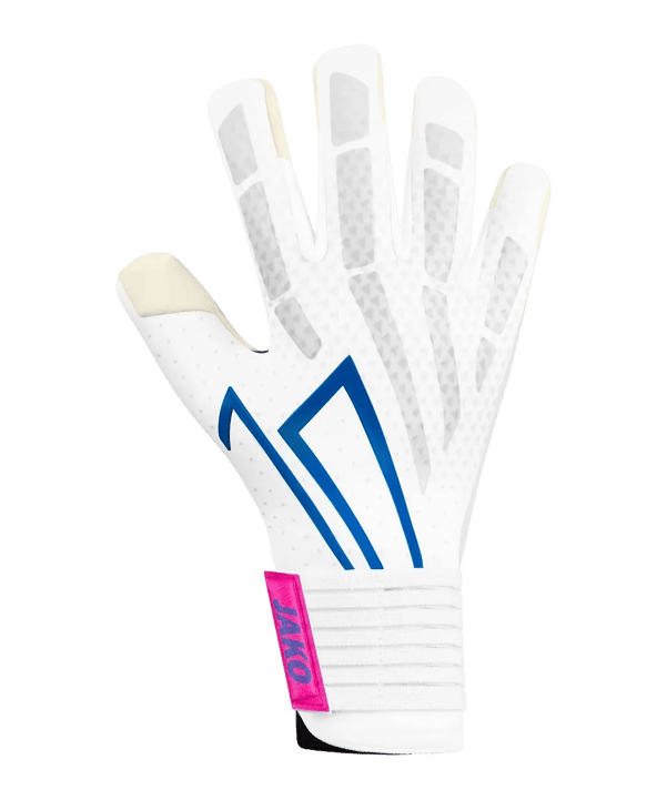 JAKO RS89 Team Hybrid Cut Gants de gardien de but Blanc C667 - blanc