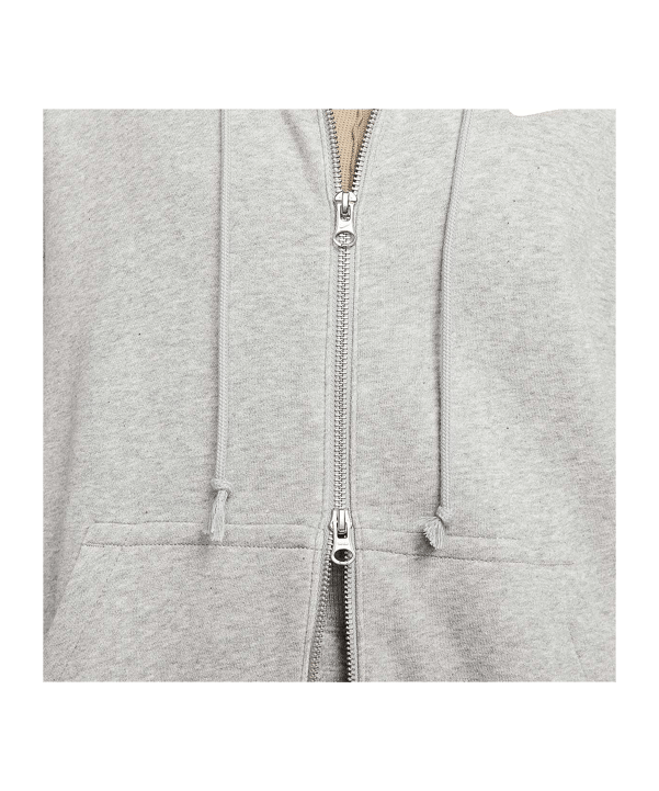 Nike Phoenix Fleece Oversized Jacke Damen Grau F063 - grau