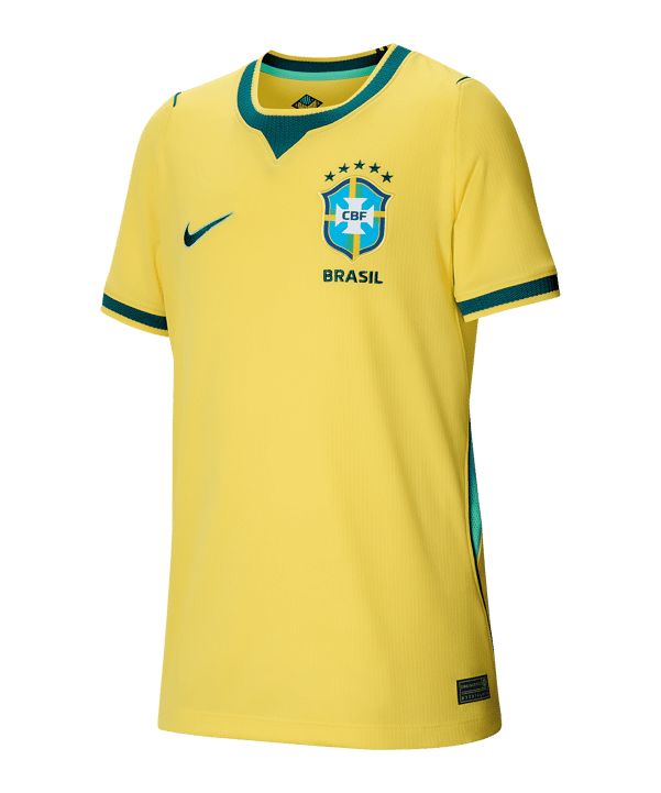 Nike CBF Brasilien Trikot Home WM 2026 Kids Gelb F724 - gelb