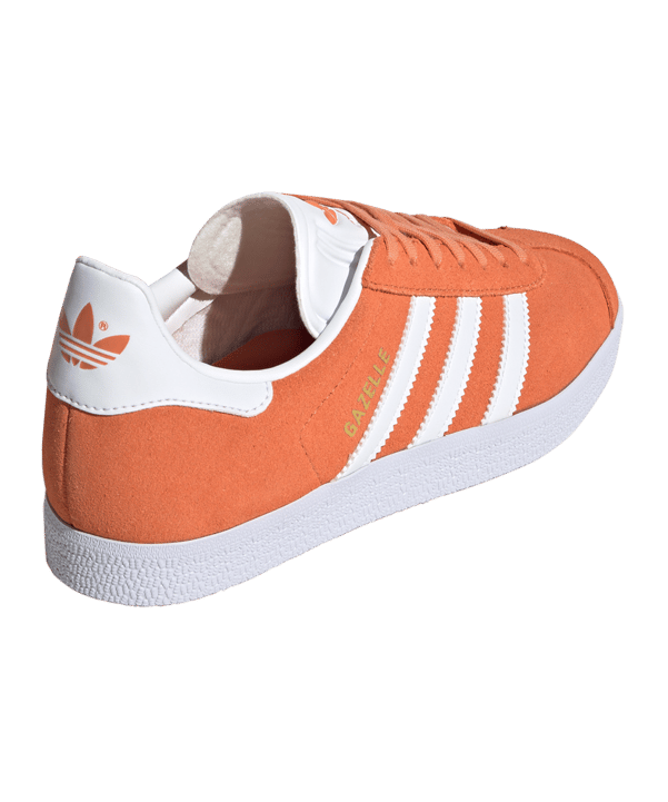 adidas Originals Gazelle Damen Orange Weiss - orange