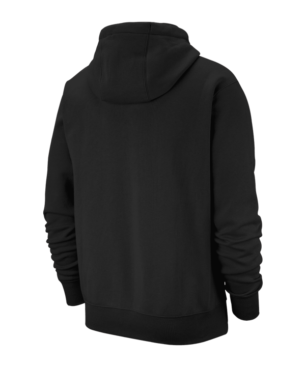 Nike Club Fleece Kapuzensweatshirt Schwarz F010 - schwarz