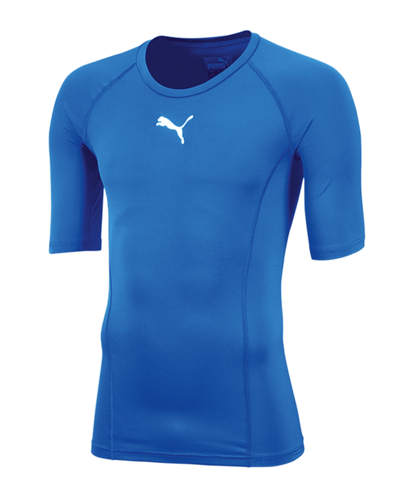 PUMA LIGA Baselayer Shortsleeve Kids Blau F02 - blau