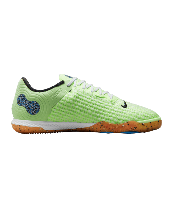 Nike React Gato IC Halle Grün Schwarz Blau F343 - gruen