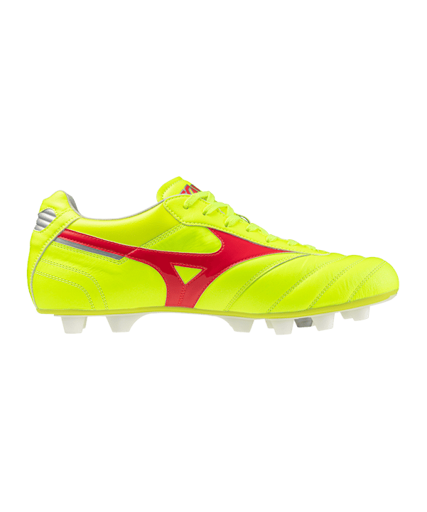 Mizuno Morelia II Elite FG Dyna Gelb Rot Silber F45 - gelb