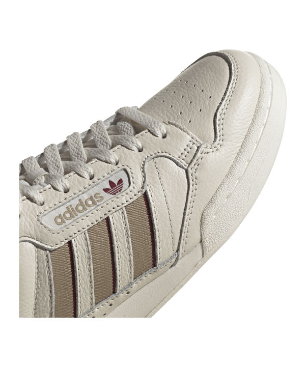 adidas Originals Continental 80 Beige Braun - weiss