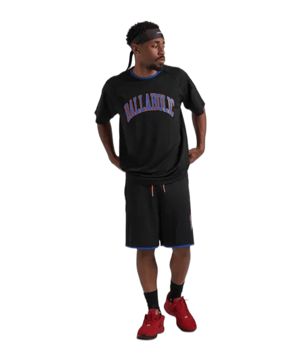 Ballaholic College Logo Single Pocket Short Schwarz - schwarz