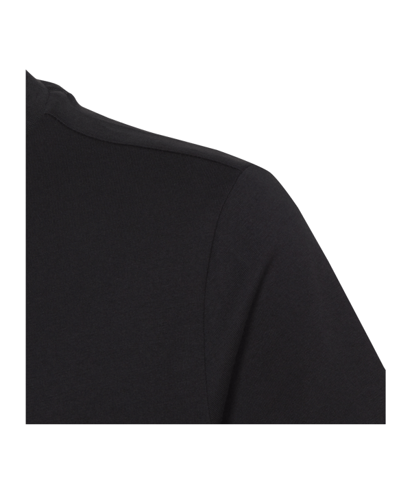 adidas Essentials Big Logo Cotton Tee Black - schwarz