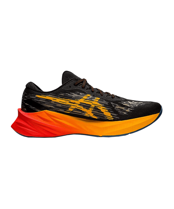 Asics Novablast 3 Schwarz Gelb F001 - schwarz