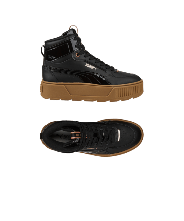 PUMA Karmen Rebelle Mid WTR Damen Schwarz F01 - schwarz