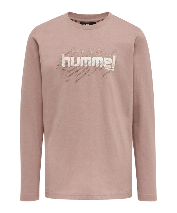 Hummel Asta L/S T-Shirt Kids Pink F4852 - rosa