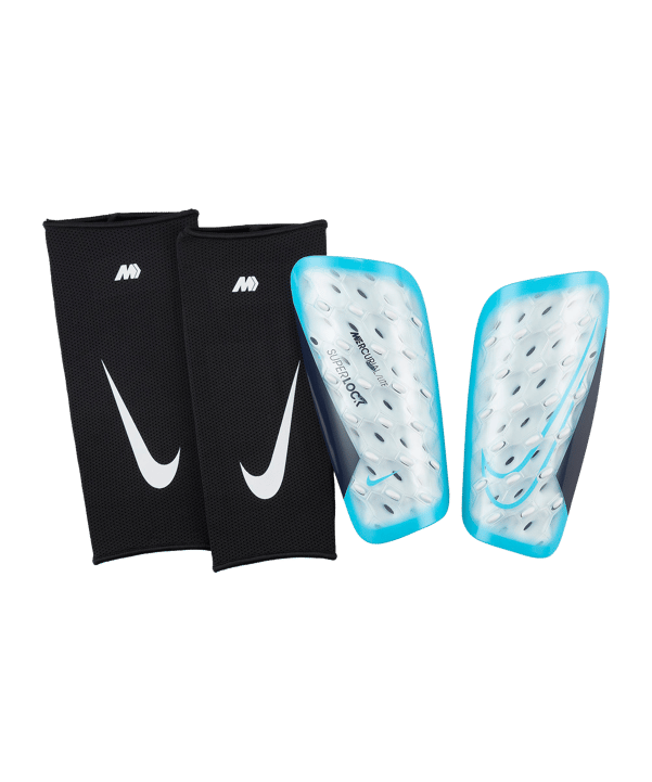 Nike Mercurial Lite SuperLock Schienbeinschoner Blau F420 - blau