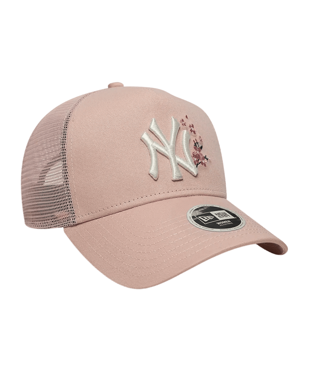 New Era Floral Trucker Neyyan Cap Damen Rosa