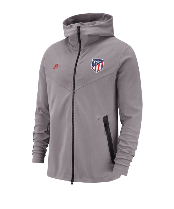 Nike Atletico Madrid Tech Kapuzenjacke CL F060 - grau