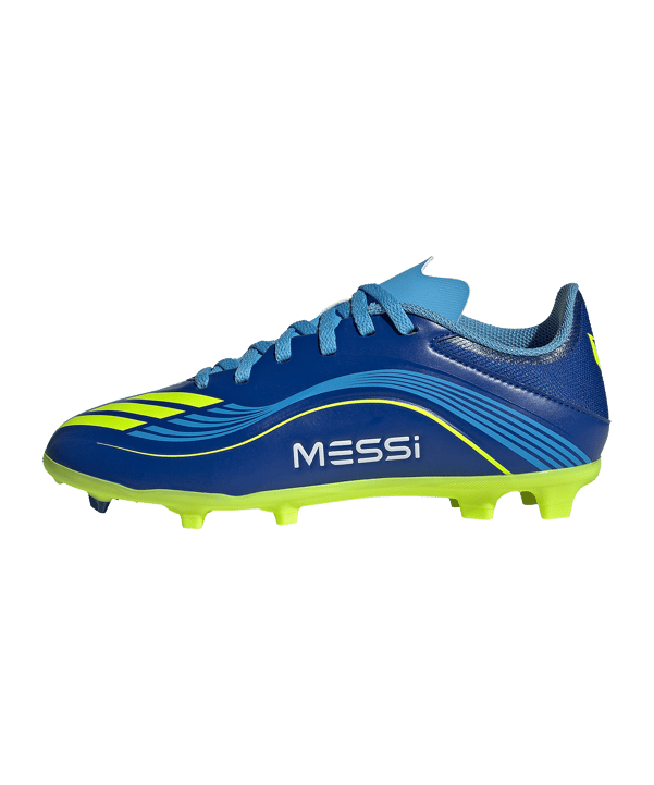 adidas F50 Messi League FG/MG VIS10N Kids Blau - blau