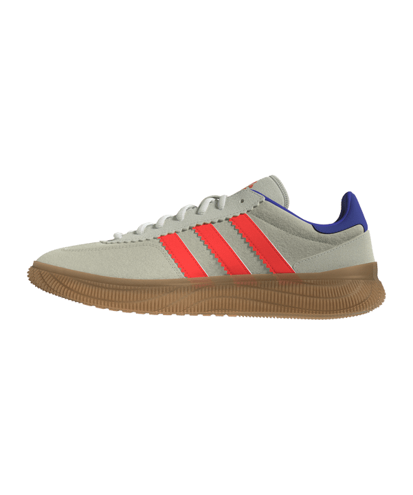 adidas HB Spezial Pro Indoor Weiss Rot - weiss