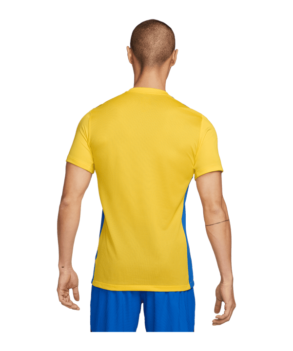 Nike Park Derby IV Shirt Geel Blauw F720 - geel