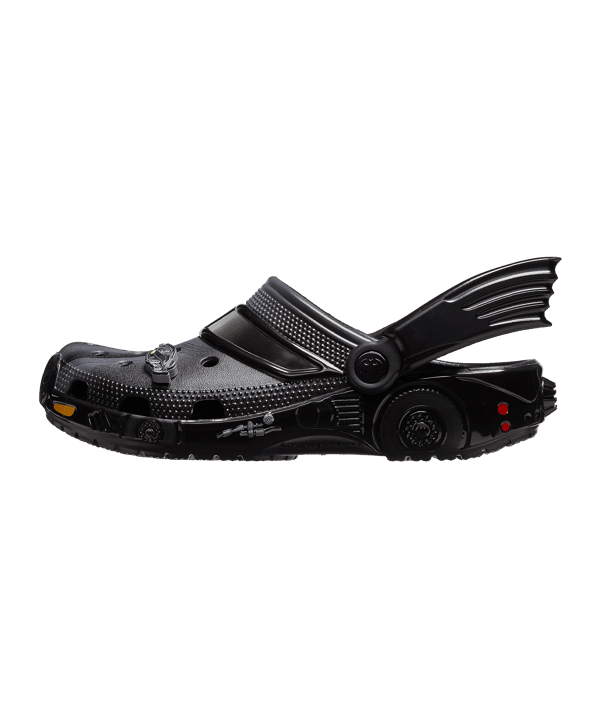 Crocs Batman Batmobile Clog Badelatsche Schwarz - schwarz