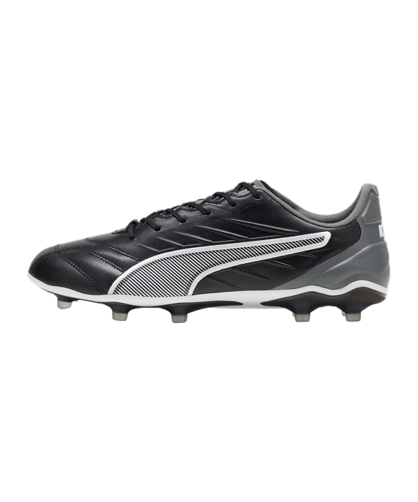 PUMA KING Pro FG/AG Eclipse Schwarz Weiss F01 - schwarz