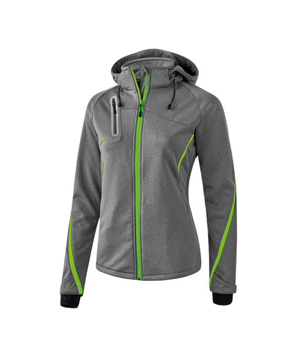 Erima Softshell Jacke Active Wear Damen Grau - grau