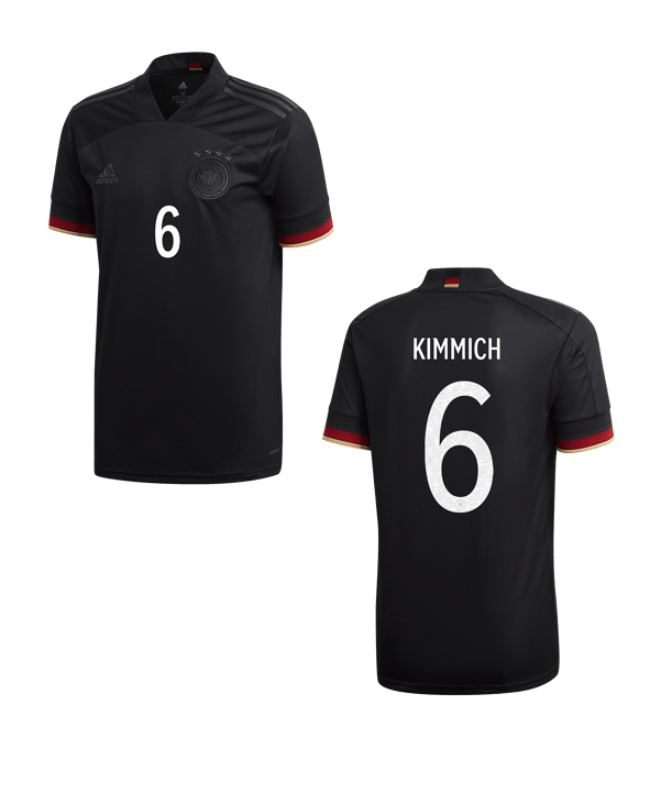 adidas DFB Deutschland Trikot Away EM2020 Kimmich - schwarz