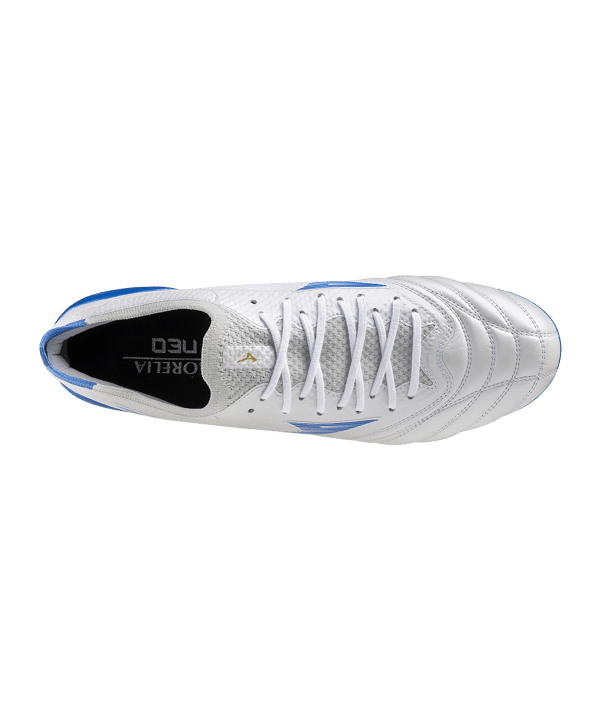 Mizuno Morelia Neo IV Beta Elite Mix Mugen Weiss Blau F25 - weiss