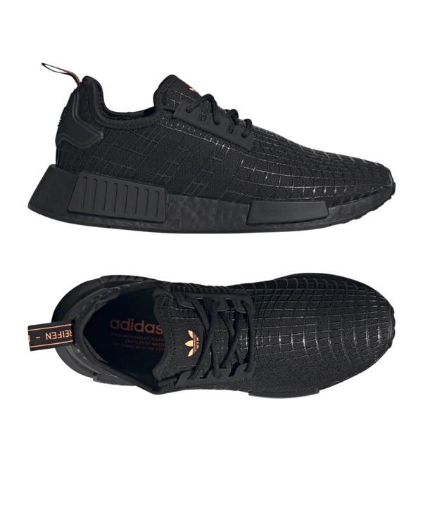adidas Originals NMD R1 Schwarz - schwarz