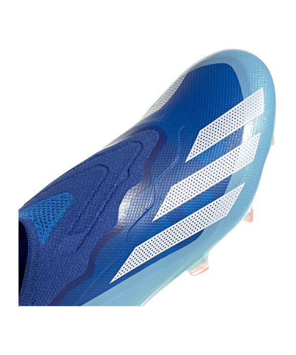 adidas X Crazyfast.1 LL FG Marinerush Blau Weiss Orange - blau