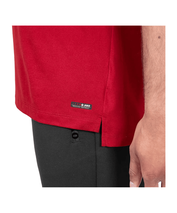 JAKO Pro Casual Polo Rosso C141 - rosso