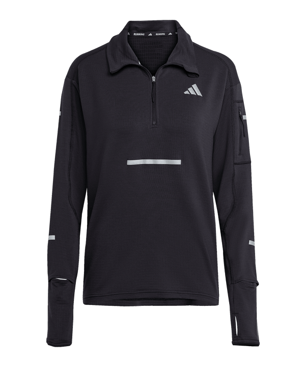 adidas Adi365 Running Climawarm+ Half Zip Sweatshirt Dames Zwart - zwart