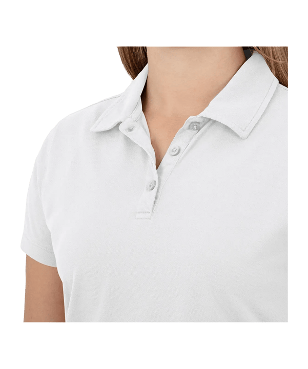 JAKO Doubletex Polo Shirt Damen Weiss F000