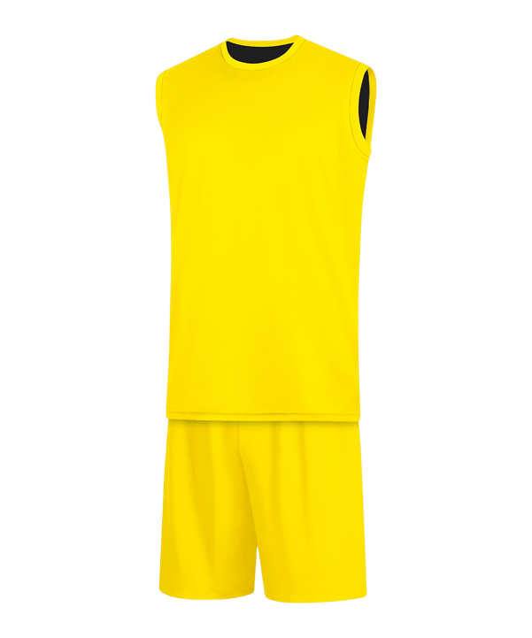 JAKO Change 2.0 Wendetrikot Schwarz Gelb F03 - schwarz