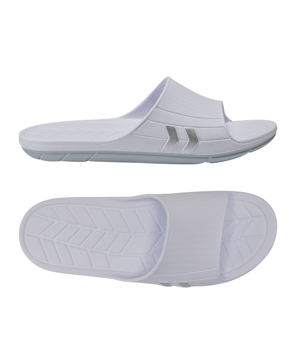 Hummel Nielsen Sandal Badelatschen Weiss F9001 - weiss