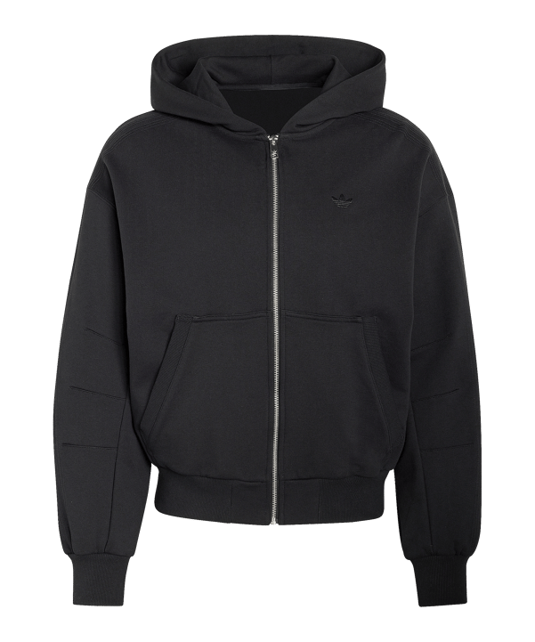 adidas Originals Premium Essentials Cropped Veste à capuche Noir - noir
