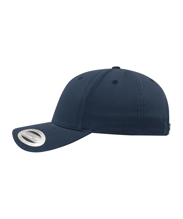 Merch Curved Classic Snapback Cap Navy - blau