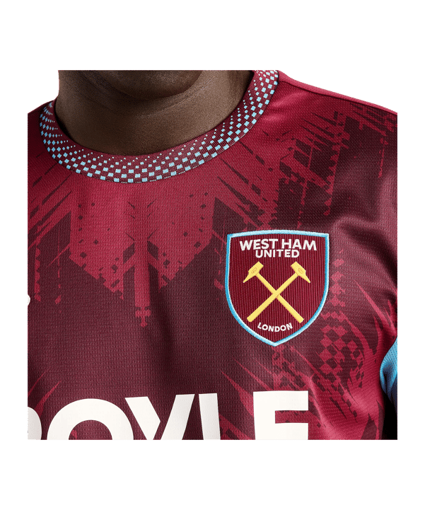 New Balance West Ham United Maillot Home 2026/2027 Rouge - rouge