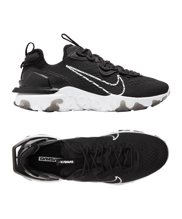 Nike React Vision Schwarz F006 - schwarz