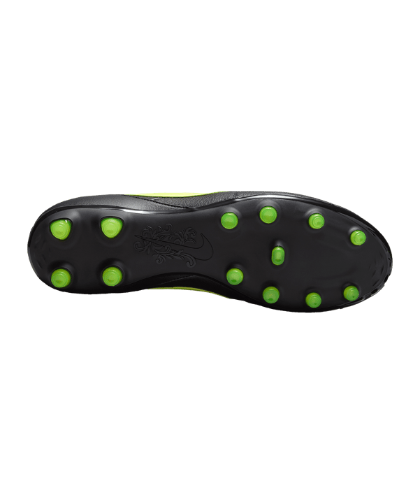 Nike X 11teamsports Premier III Leather FG Schwarz Gelb Grün F008 - grau