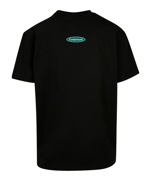 Mister Tee Gendarmerie Oversized T-Shirt Schwarz - schwarz