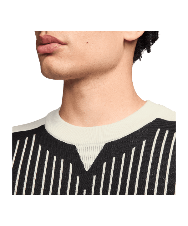 Nike Club Sweater Sweatshirt Schwarz F010 - schwarz