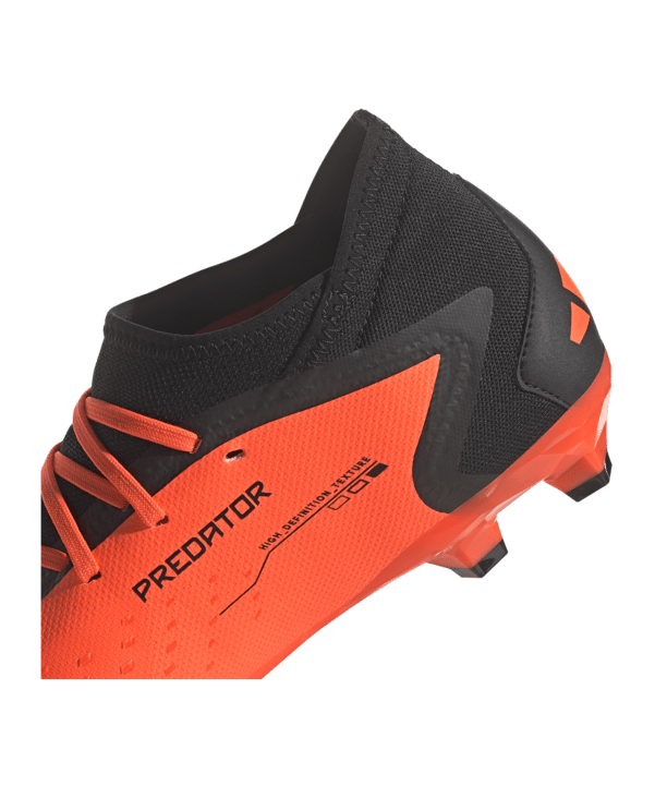 adidas Predator Accuracy.3 FG Heatspawn Orange Schwarz - orange
