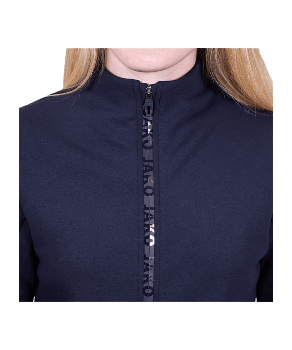 JAKO Pro Casual Jacke Damen Blau F900 - blau