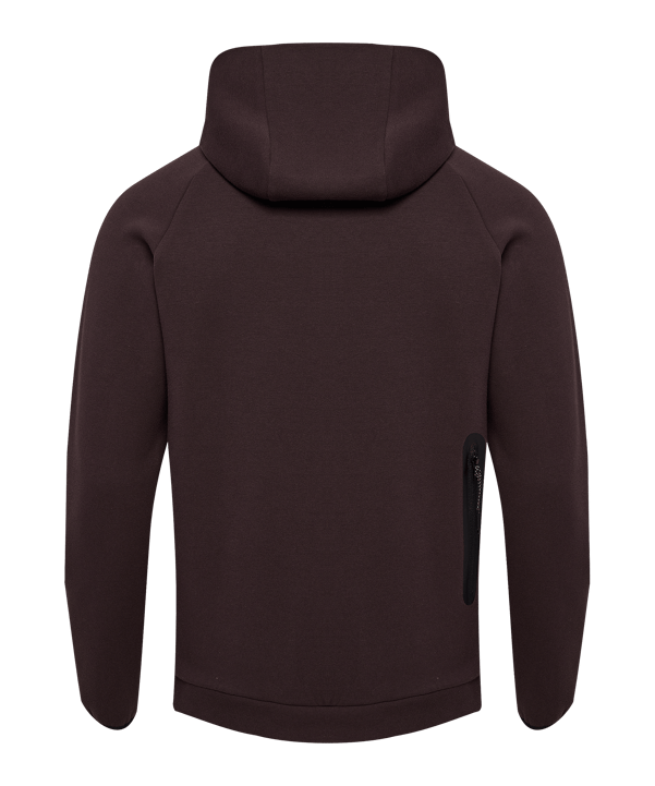 Hummel Tech Fleece Zip Hoody Braun F8051 - braun