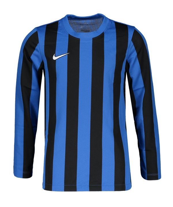 Nike Division IV Striped Trikot langarm Kids F463 - blau