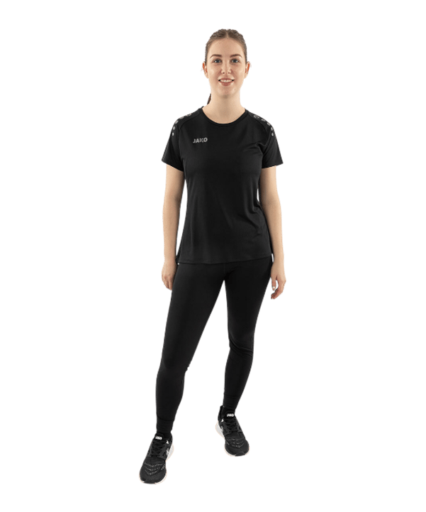 JAKO Light Flow T-Shirt Damen Schwarz F800 - schwarz